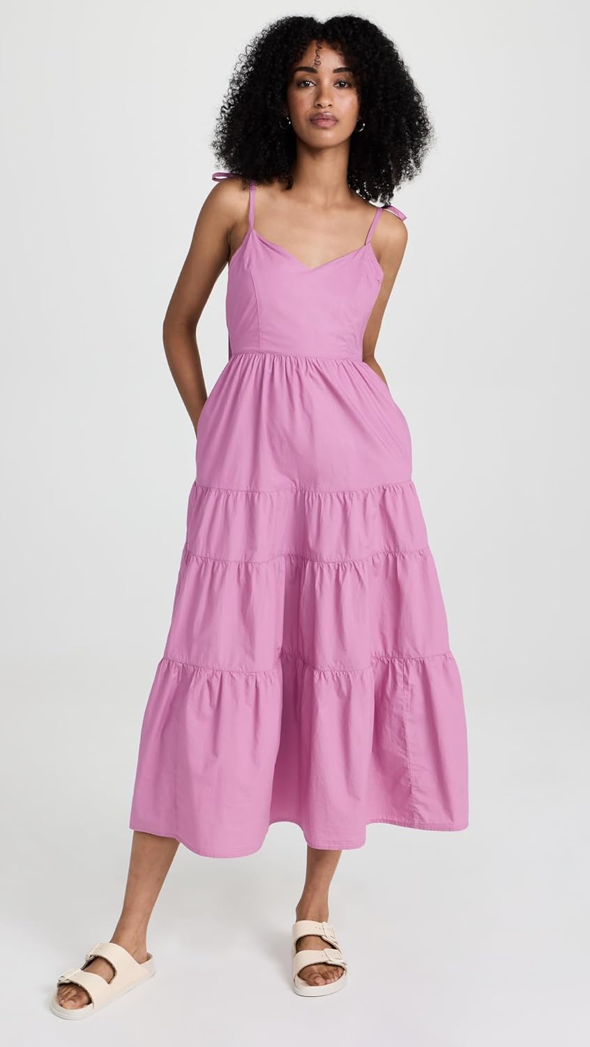 Madewell Women's Sidonie Poplin Maxi Dress - Image 5