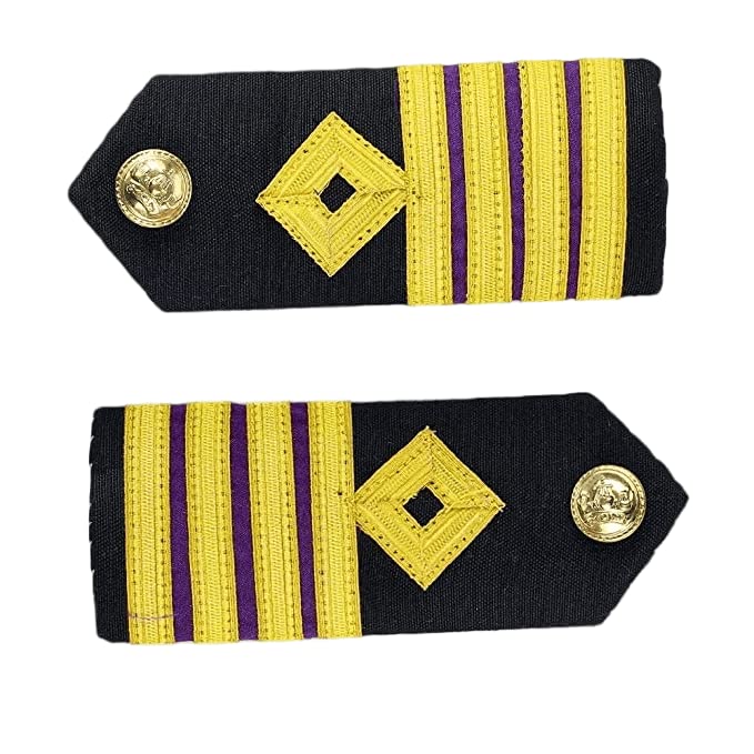 Merchant Navy Chief Engineer Hard Epaulettes