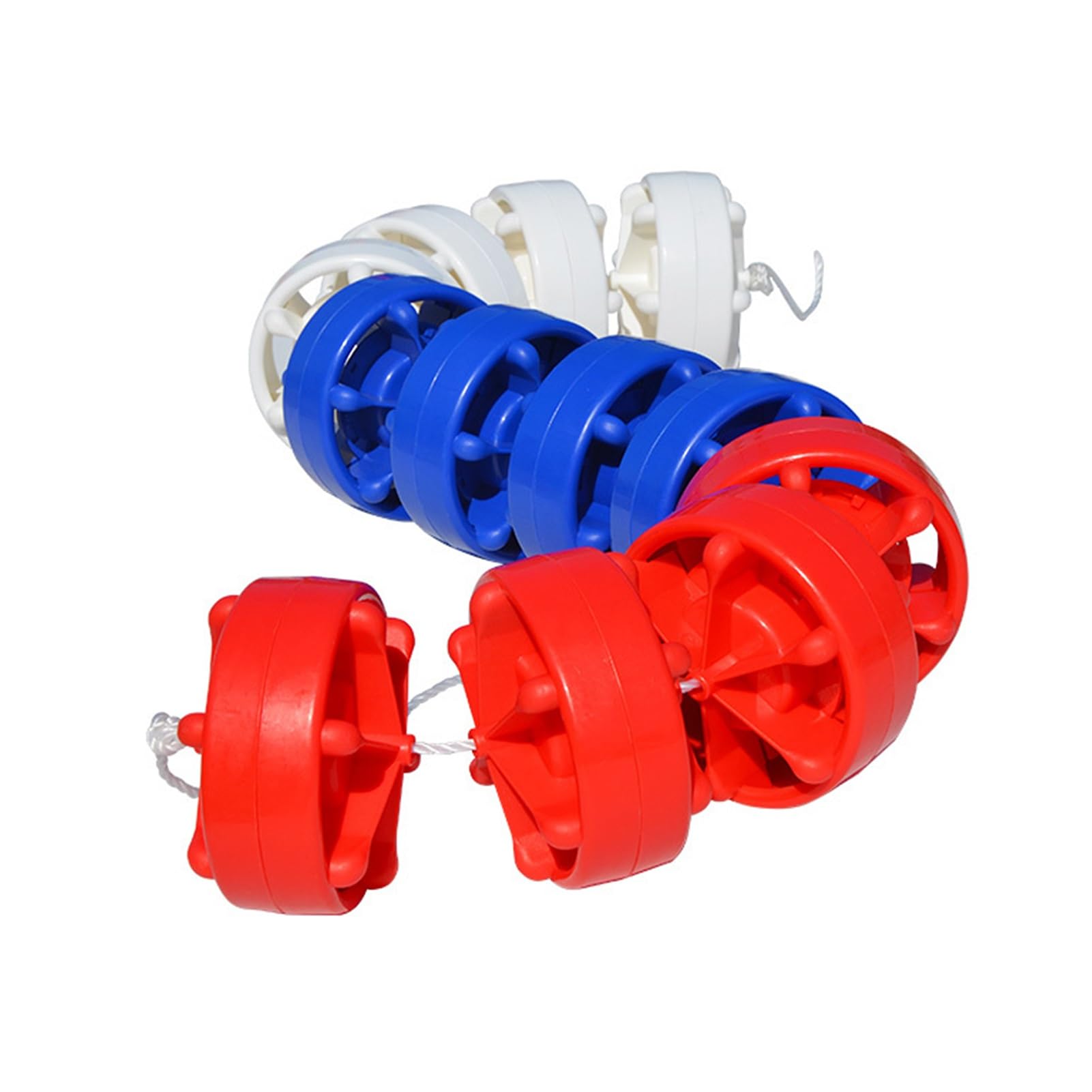 GJMSSMY 3.3ft-59ft Floating Pool Safety Divider Lane Line - Anti-Wave Safety Rope with Buoys for Swimming Competitions & Clubs (Durable Steel Wire, 15m/50ft Length)