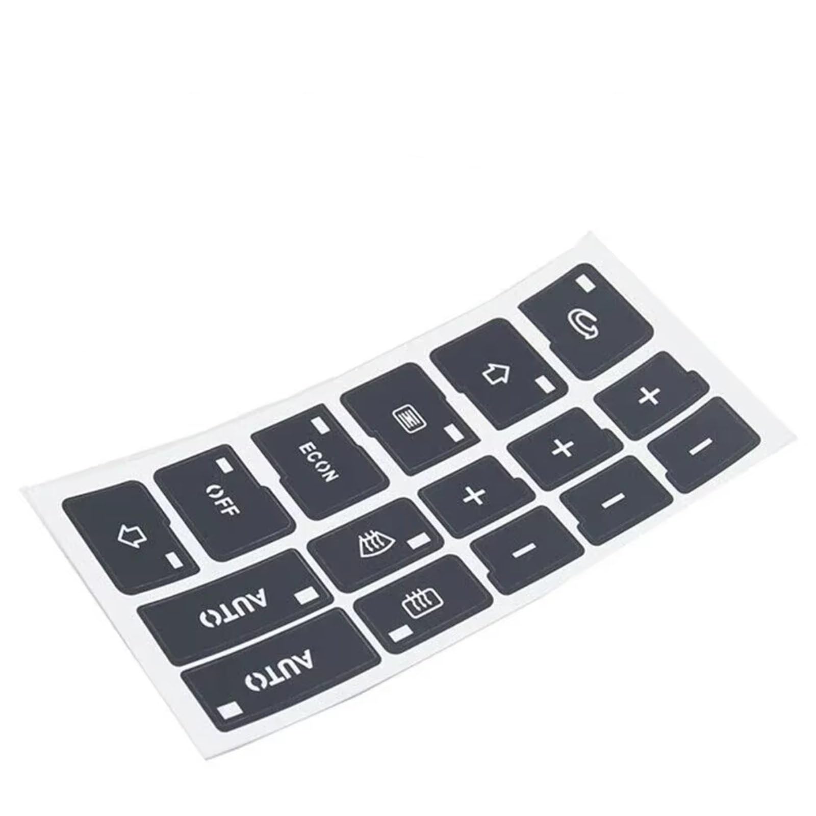 Modification Interior Compatible with A4 B6 B7 2000 2001 2002 2003 2004 Central Control Car Air Condition AC Climate Control Button Repair Stickers Accessories