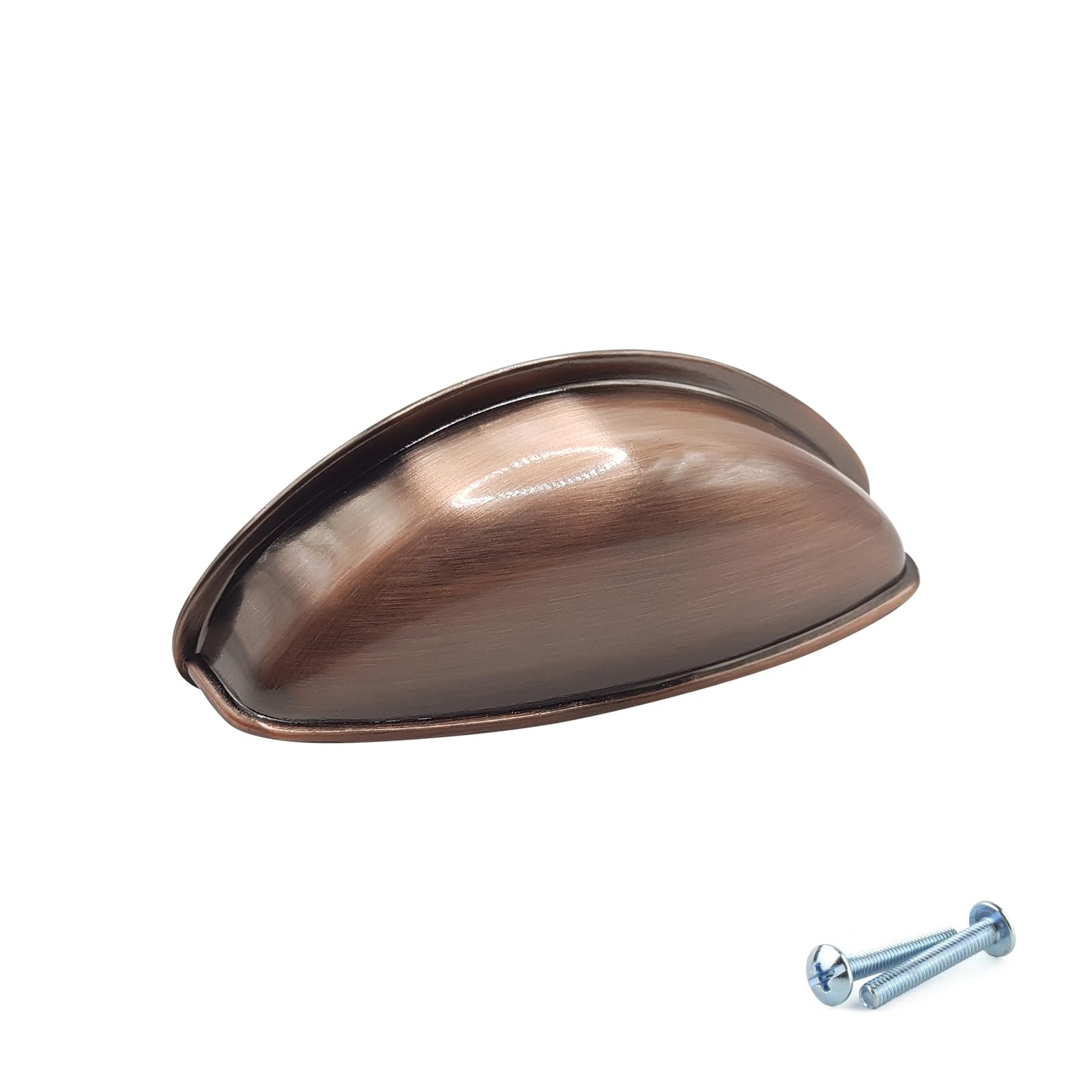 M4tec Antique Copper Bedroom Furniture Cup Kitchen Cabinet Door Handles For Cupboard Door Handles, And Drawers, Kitchen Furniture Pull Handles. Vg3 Series: 64 Mm