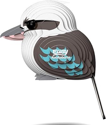 Eugy 025 Fairy Wren - Rompecabezas De Papel 3d Ecológico | Envío Gratis