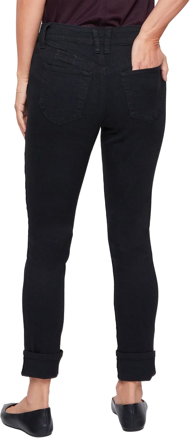 Royalty for Me Womens Royalty for Me Women's Sustainable Wannabettabutt Mega Cuff Ankle Jeans - Image 4