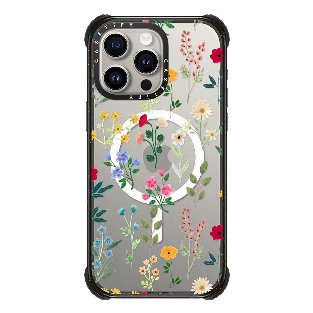 Coque iPhone 15 Pro Max CASETiFY fleurs pour vos sorties quotidiennes
