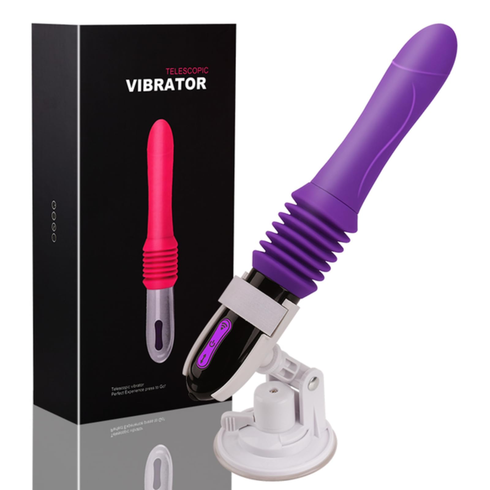vibratore Vibratore con vibratore a spinta telecomandato, vibratore retrattile automatico a punto G con giocattolo sessuale a tazza Per Orgasmo femminile