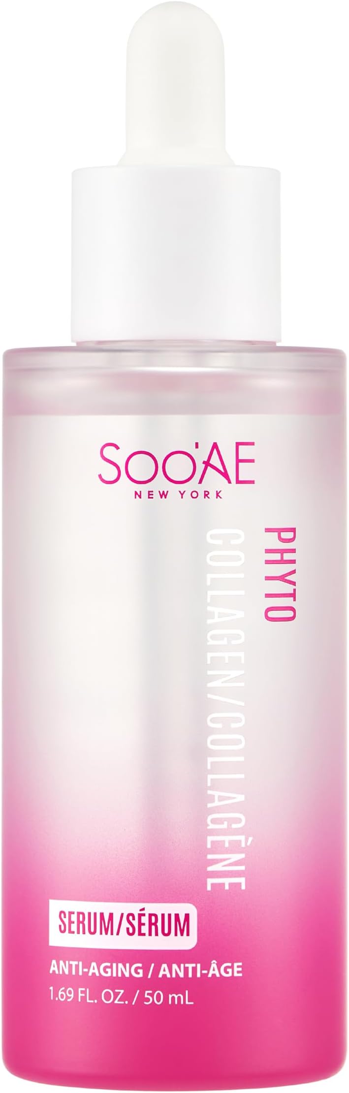 Soo'AE Phyto Collagen Serum Vegan Anti-aging with Adenosine Niacinamide fermented extract