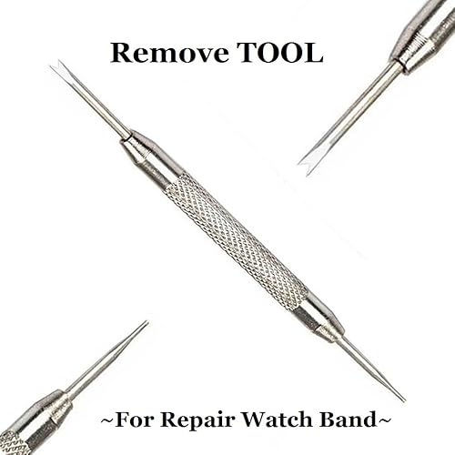 Miniatura 4 de Barras de resorte de liberación rápida para Fitbit Inspire 2Inspire 3Inspire HR, 6 unidades, acero inoxidable de 0.394 pulgadas de diámetro, 0.059