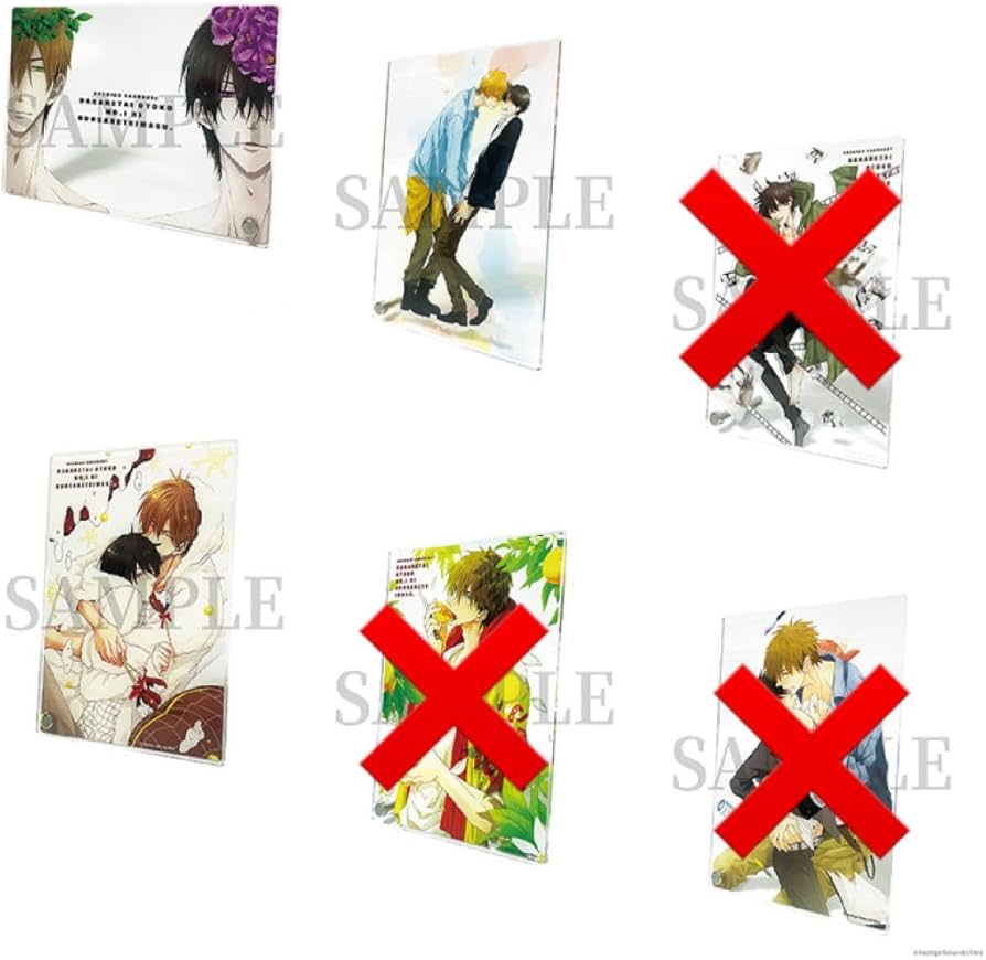 抱かれたい男1位に脅されています　桜日梯子原画展　アクリルプレート⑤ 抱かれたい男1位に脅されています 桜日梯子原画展