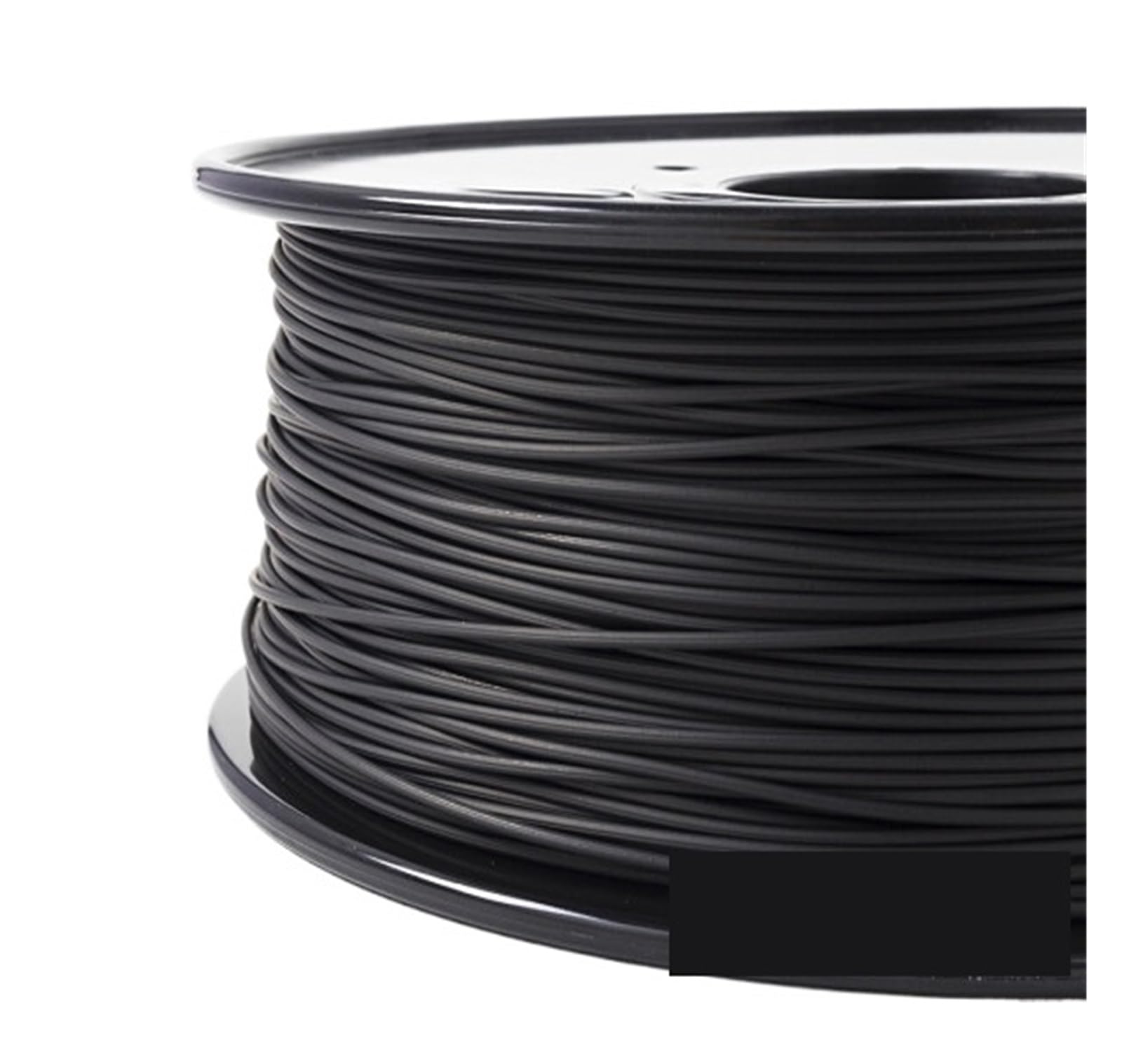 Paquete de filamentos conductores for impresora 3D, PLA/ABS/TPU conductor 1,75 mm 3,0 mm, 100 g/0,5 kg/1 kg negro(COND-TPU-SPOOLLESS-50G)