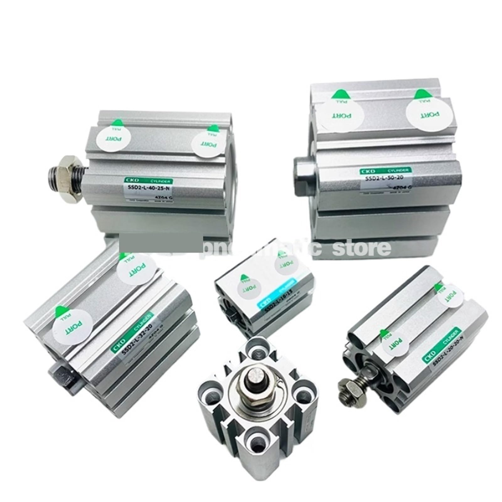 Cylindre compact CKD SSD2 pour lignes de conditionnement d'usine