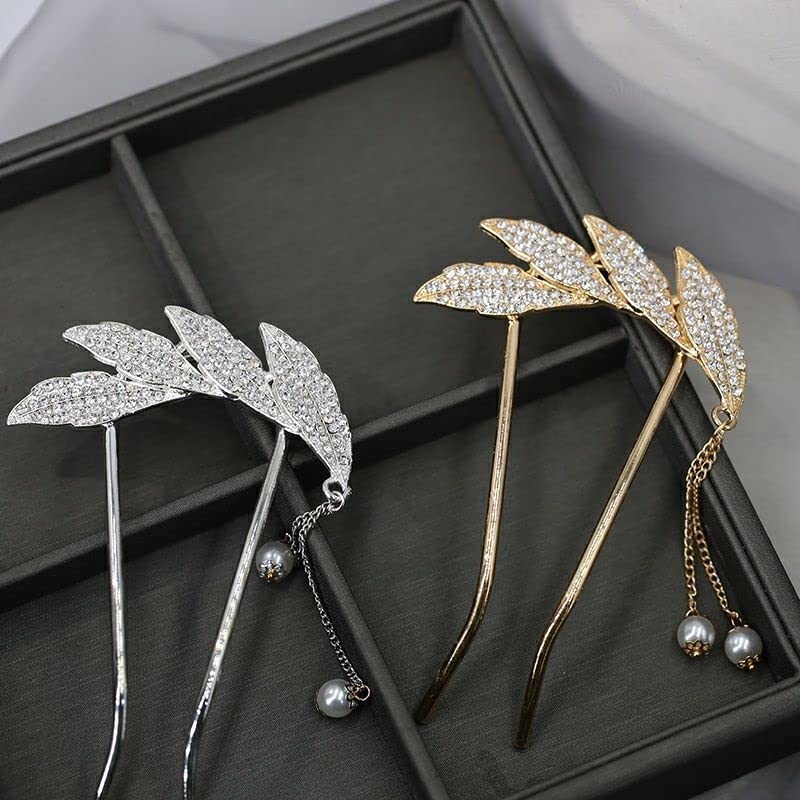 Miniatura 3 de POZENHNANA Accesorios para el cabello de boda para novias, estrellas de mar, peine de novia con diamantes de imitación, piezas de pelo de boda,