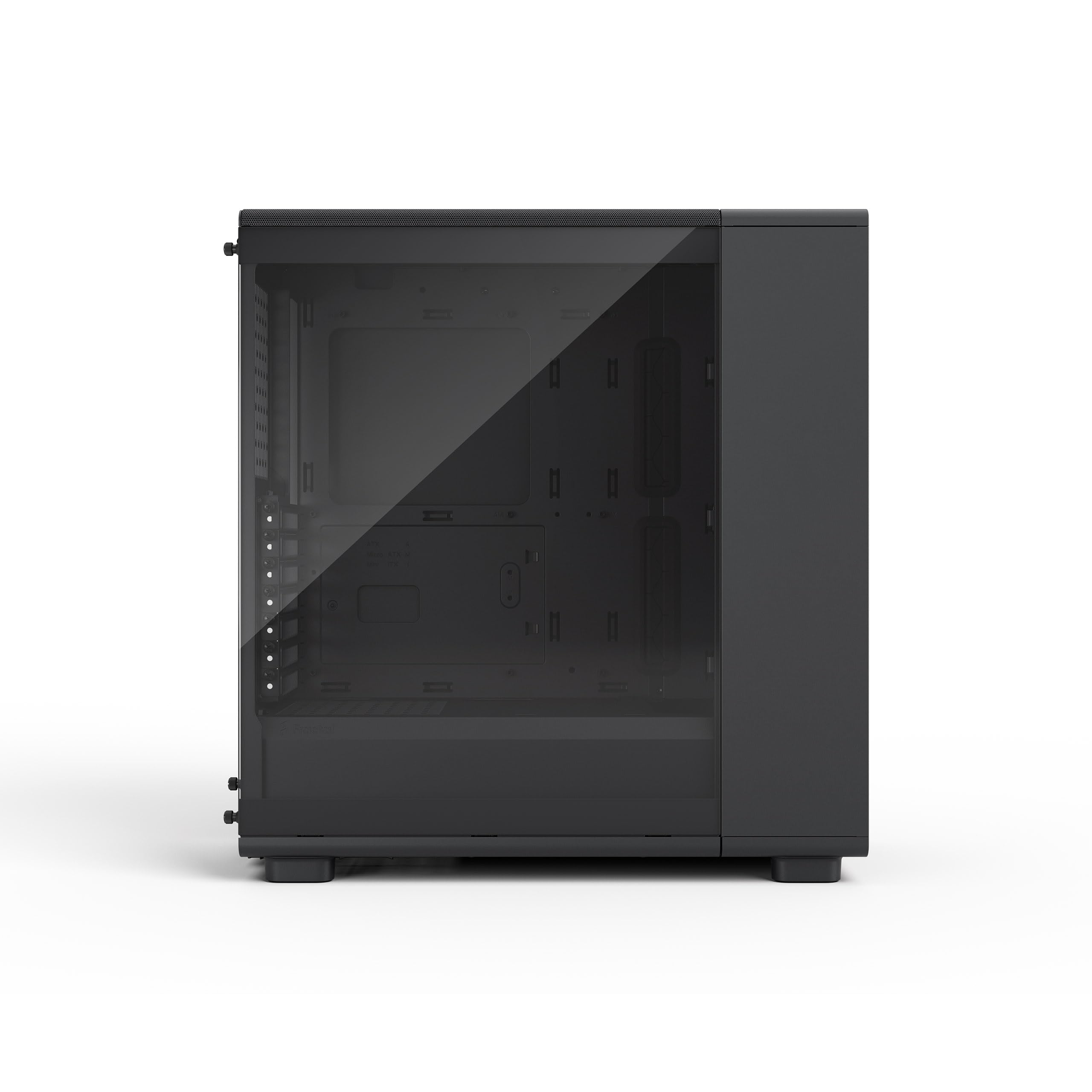 Fractal Design Epoch Black RGB - Verre trempé Light Tint - Trois Ventilateurs Momentum 12 RGB Inclus - Intérieur spacieux - Prise en Charge ATX/mATX/ITX