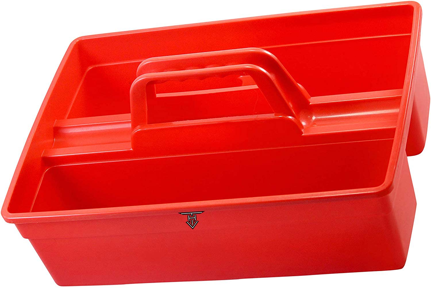 TARGET HYGIENE Caddy Basket Caddy Bucket Plastic-ABS Tool Bucket (39.4 cm x 24.4 cm x 13.3 cm) (RED)