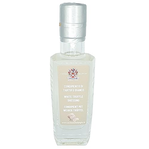 Acetaia Malpighi - Condimento al Tartufo Bianco - Aderezo de trufa blanca (3.4 fl oz - 3,38 fl Oz)