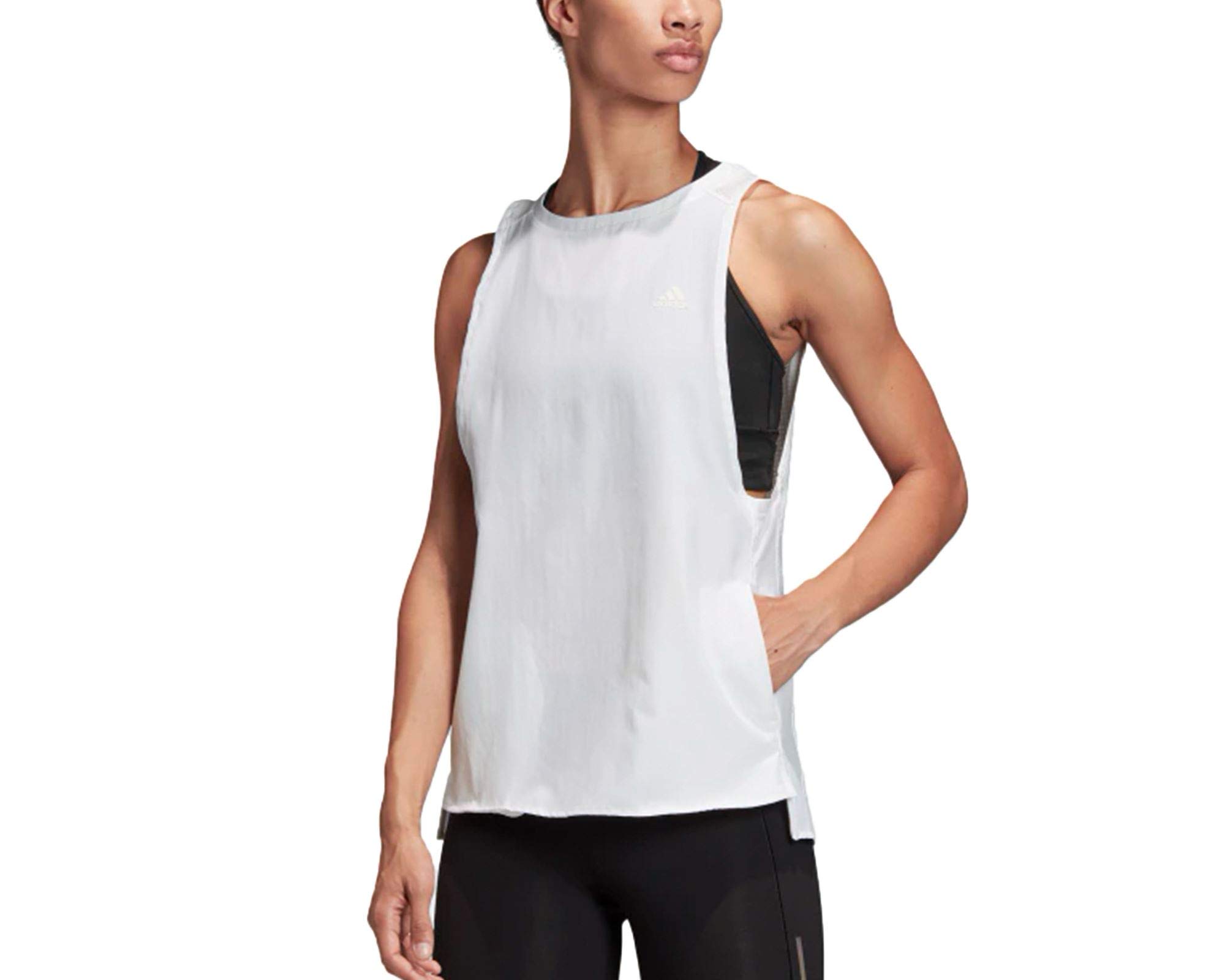 adidas Camiseta de tirantes Blanco Mujer 25/7