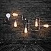 Produktbild EDISLIVE Industrielle Vintage Wandleuchten Montage Lampe Wasserleitung Wandleuchten Leuchte für Wohnkultur Pub Cafe Hotel Steampunk Stil (Bronze)