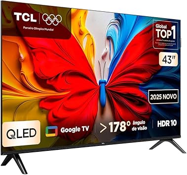 TCL QLED SMART TV 43”