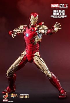Movie Master Piece DIECAST Marvel Studios 10th Anniversary 1/6 Scale Figure Iron Man Mark 46 Concept Art Version Avengers/Endgame Exclusive Store by Hot Toys Limited