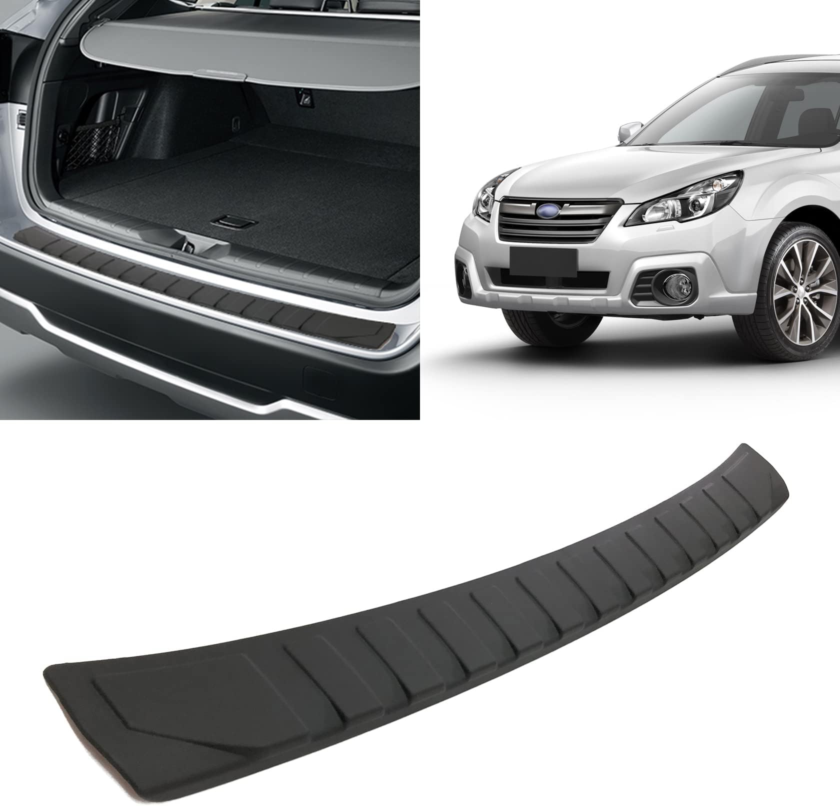 Toryea Rear Bumper Protector Sill Plate Compatible with 2015 2016 2017 2018 2019