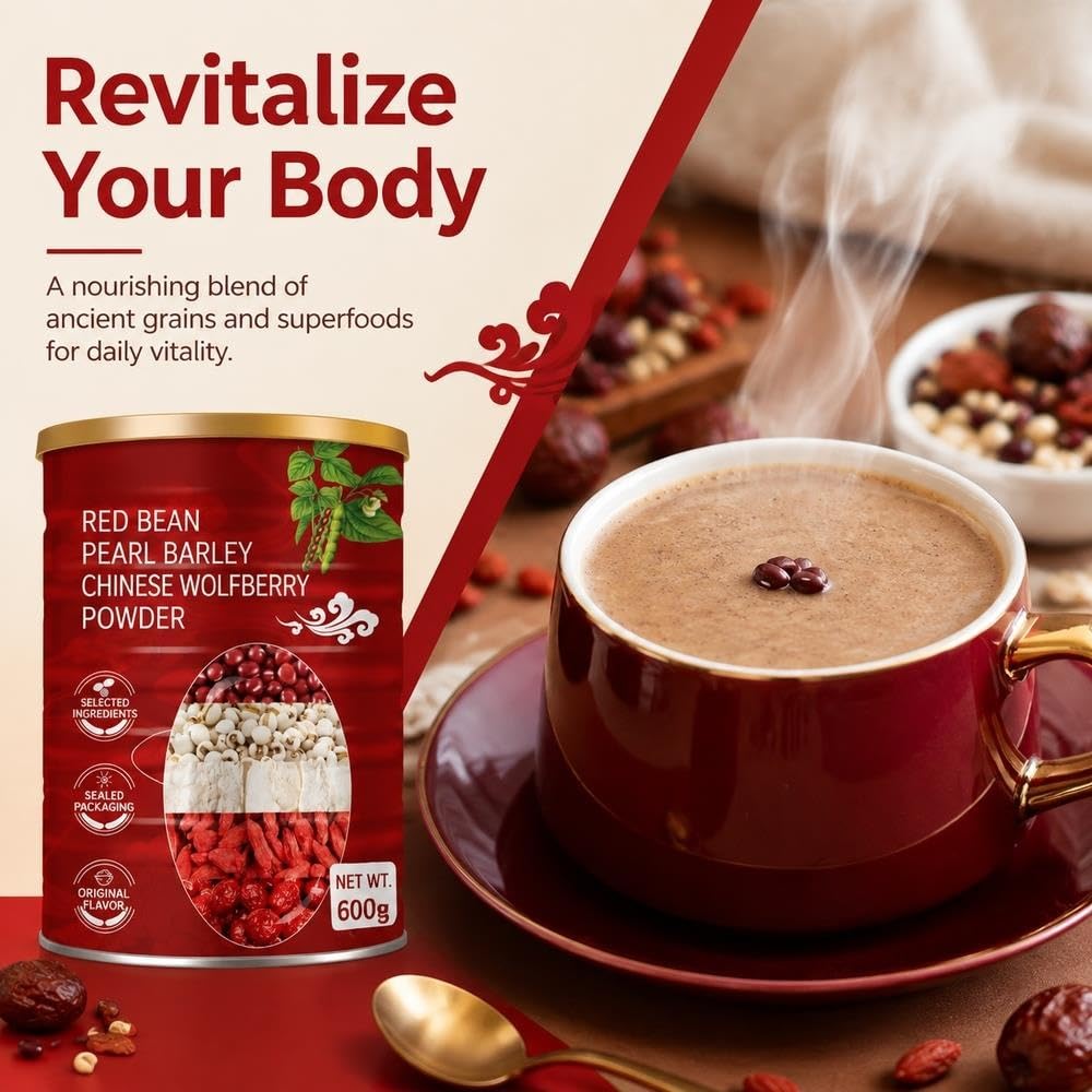 Porridge di cereali pronto for la colazione, lattina da 600 g