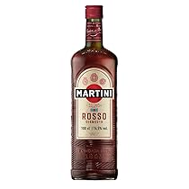 MARTINI Rosso Vermouth Aperitivo, 14,5% ABV, 100cl , 1L, Vermouth Infuso con Erbe Aromatiche