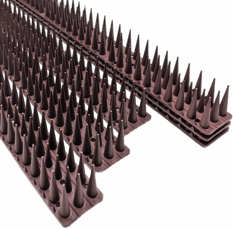 Wall & Fence Spikes, Security Spikes, Stop Climbing Over Walls and Fences, Deterrent for Cats Pigeons, Birds, Squirrels