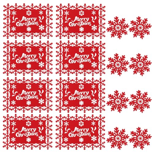 Platzsets Weihnachten Filz Hillylolly Weihnachtstischsets,...