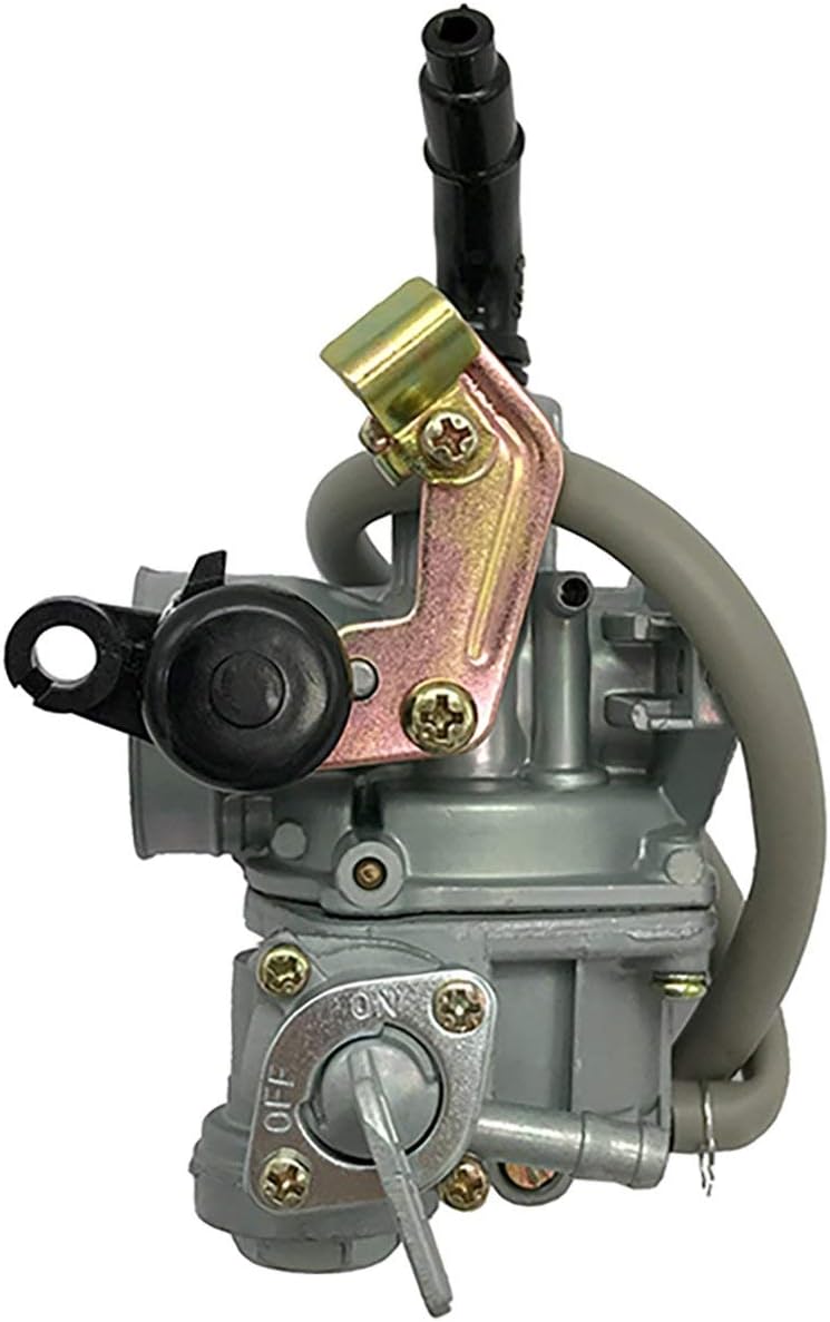 PZ19 Carburetor Cable Choke with Petcock for 50cc 70cc 90cc 100cc 110cc 125cc 4 Stroke ATV Quad Moped Dirt Bike Go Kart Scooter Taotao SUNL Coolster Baja Roketa