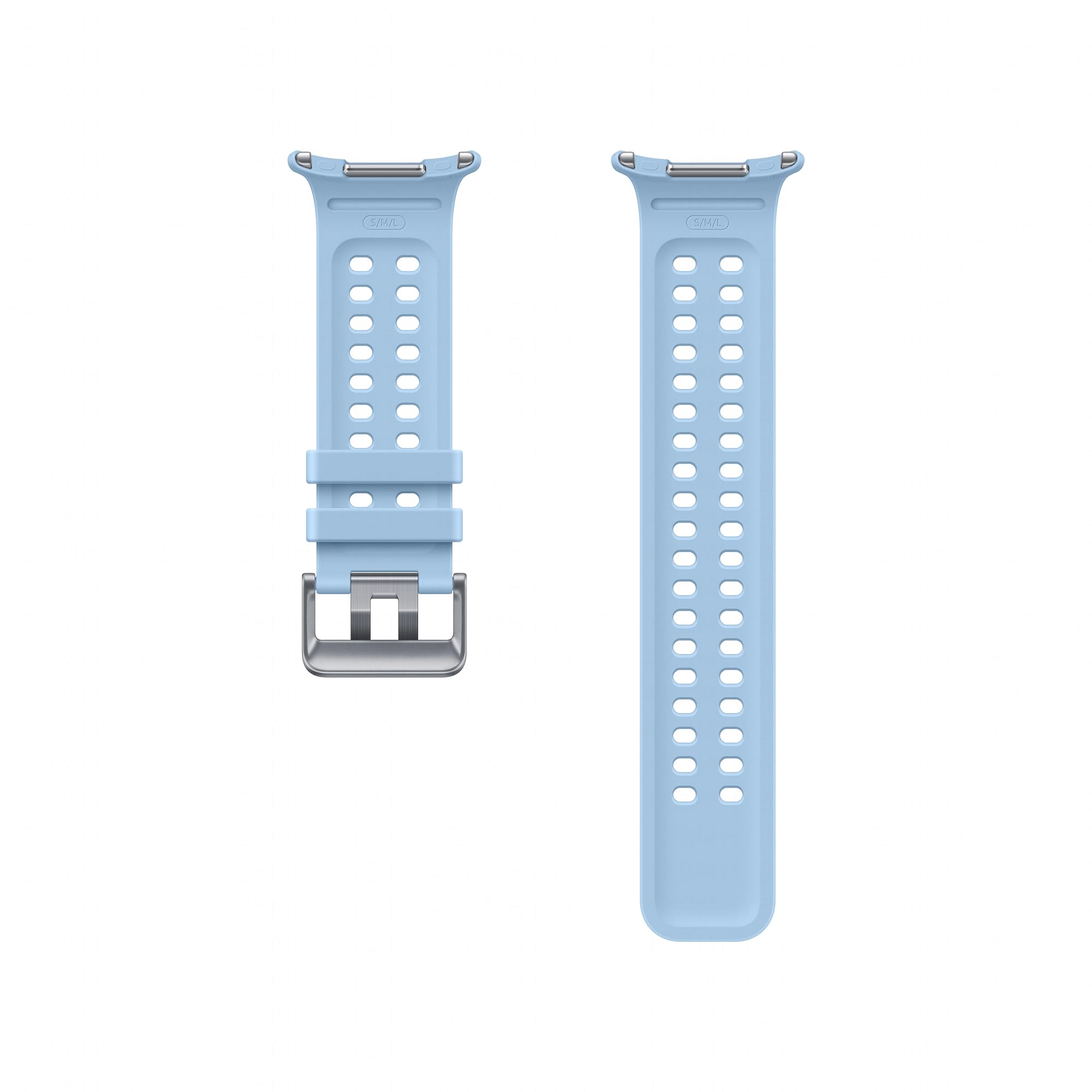 Samsung Marine Band per Galaxy Watch Ultra2 | Watch Ultra, Blue | Cinturino Sportivo Traspirante con Fori per Sport Acquatici, Vestibilità stabile, Aggancio rapido