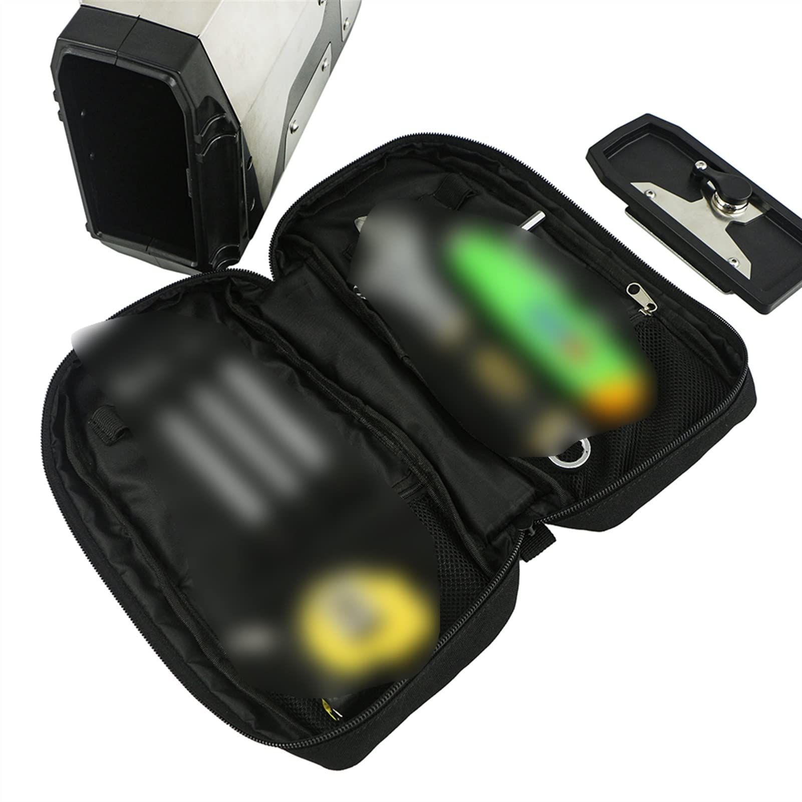 Kit De Dépannage De Premiers Secours en Aluminium pour Moto Boîte À Outils Support Gauche Et Latéral pour BMW R1250GS R1200GS ADV LC F850GS F750GS Sac À Outils Moto Accessoires (Color : Bag)