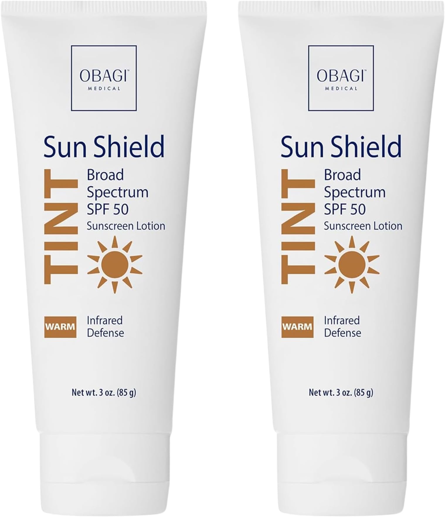 Obagi Sun Shield Tinted Sunscreen – Broad Spectrum SPF 50 Protection from the Sun