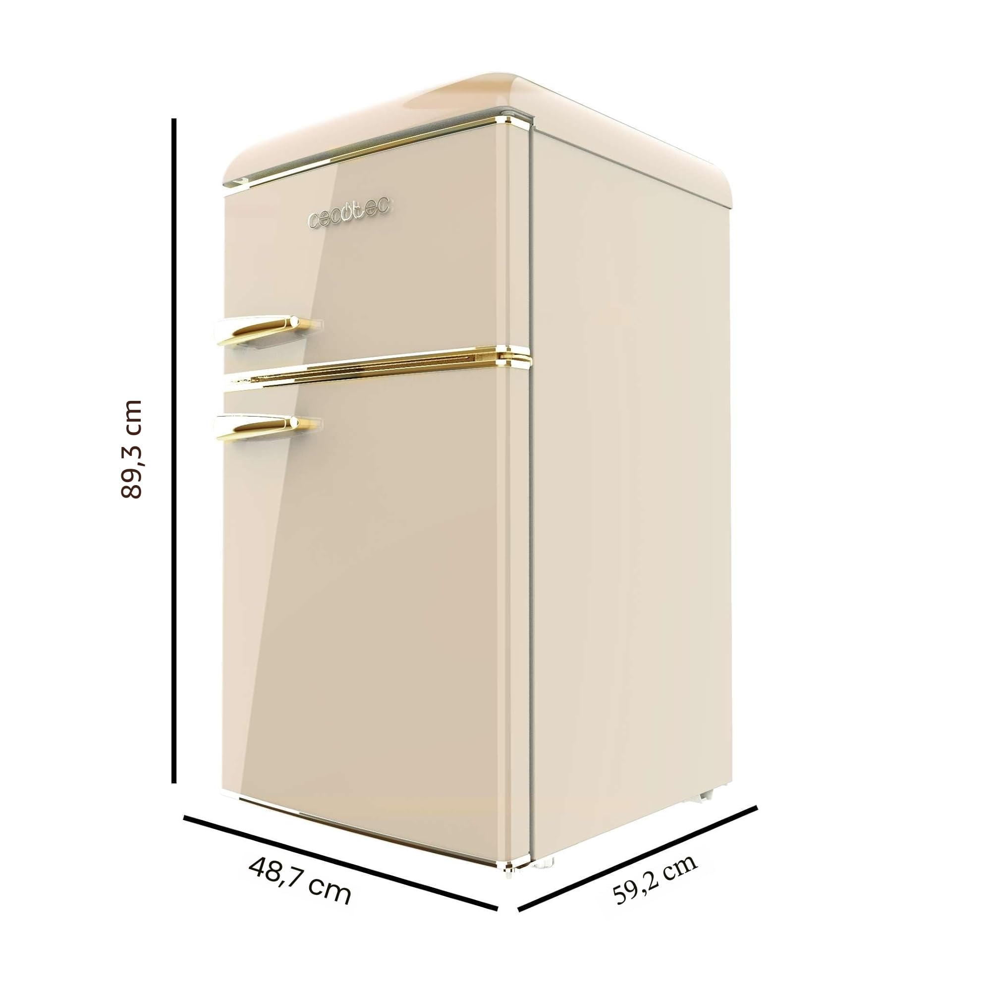 Cecotec Mini Frigorifero Retro Bolero Coolmarket 2D - Dettaglio