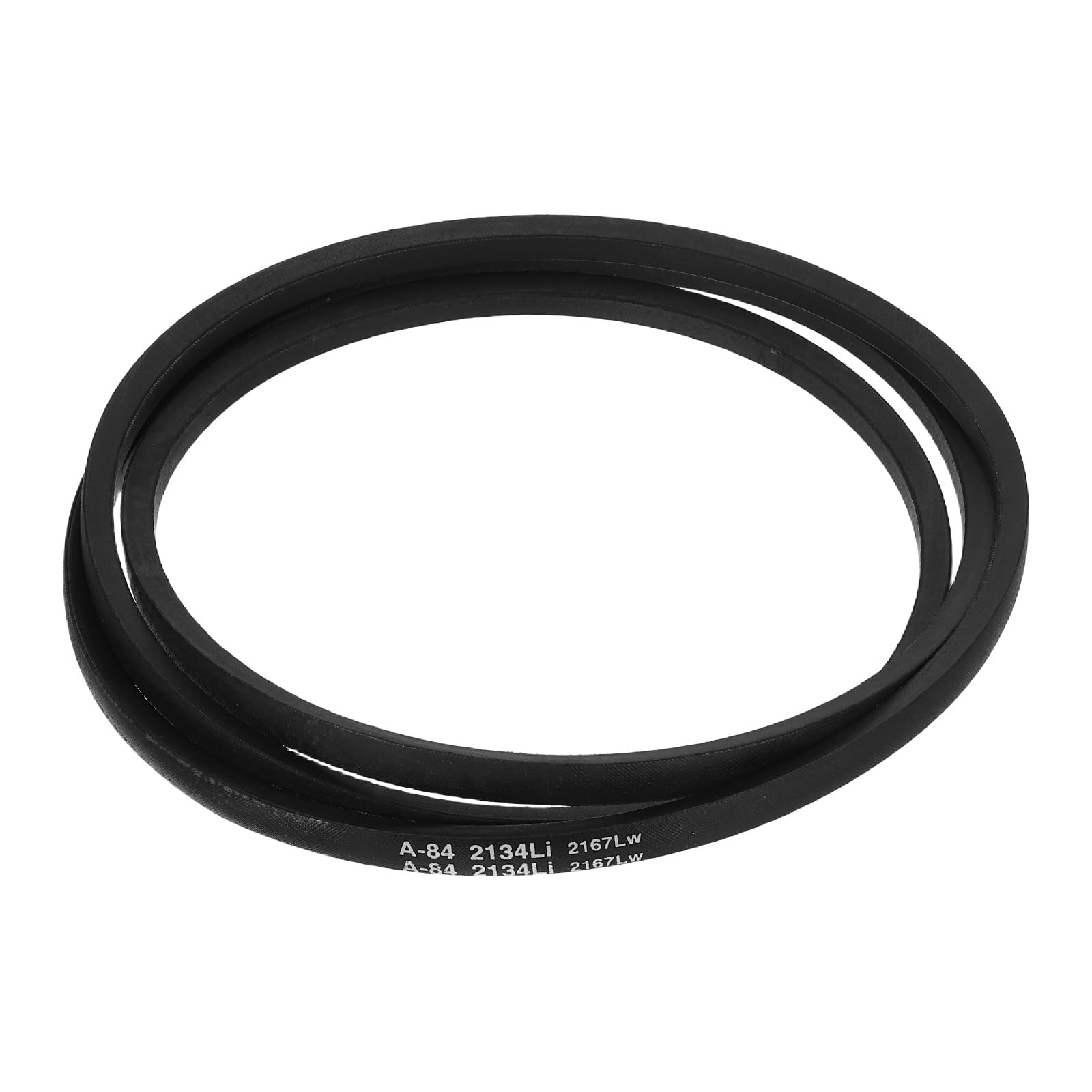 sourcing map 4 cinghie in gomma avvolte A85, cinghia a V sezione A 221 cm di circonferenza esterna x 1,3 cm di larghezza x 0,8 cm di spessore, cinghia di trasmissione di potenza industriale