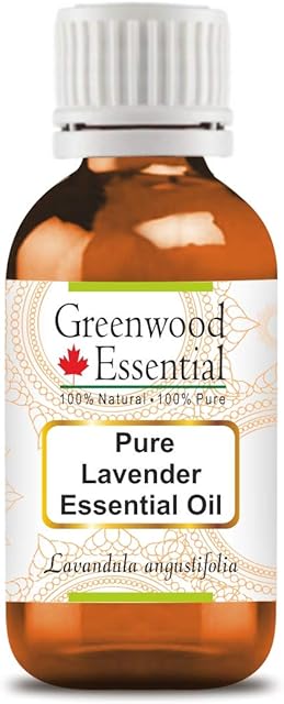 Greenwood Essential Pure Lavender Essential Oil (Lavandula angustifolia) 100% Natural Therapeutic Grade Steam Distilled 15ml (0.50 oz)