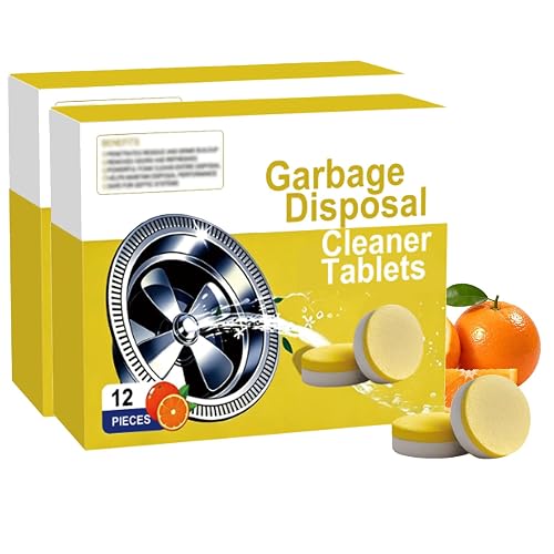 Pastiglie Detergenti Per Tritarifiuti, Confezione Da 12 – Detergente E