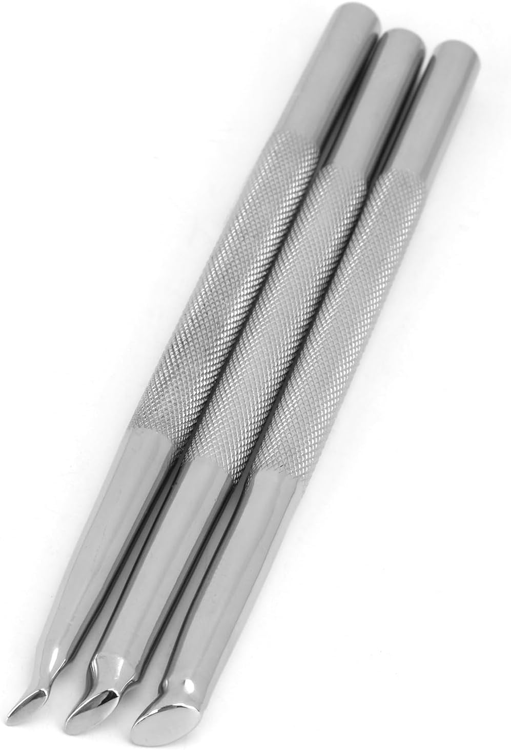 Singring Leather Stamping Tool Beveling Set 3Pcs Undercut Beveler Stamps Stainless Steel Carving DIY LeatherCrafts Kit (Undercut Beveler)