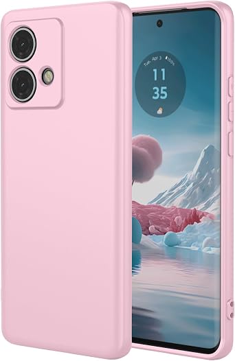 Liquid Silicone Case Compatible with Motorola Moto Edge 40 Neo, Gel Rubber Full Body Protection Shockproof Cover Case Drop Protection Cases for Motorola Moto Edge 40 Neo A