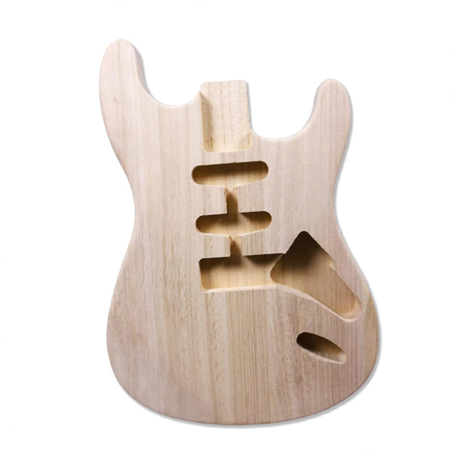 Unfinished Guitar Body SSH Electric Guitar DIY Modified Semi Finished Paulownia Wood Is Suitable For ST Body
