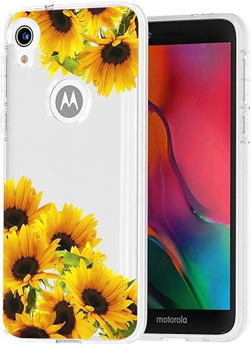 Miniatura 8 de Funda protectora para Moto E6, Motorola E6 para niñas y mujeres, transparente, delgada, a prueba de golpes, suave y flexible, de TPU, funda