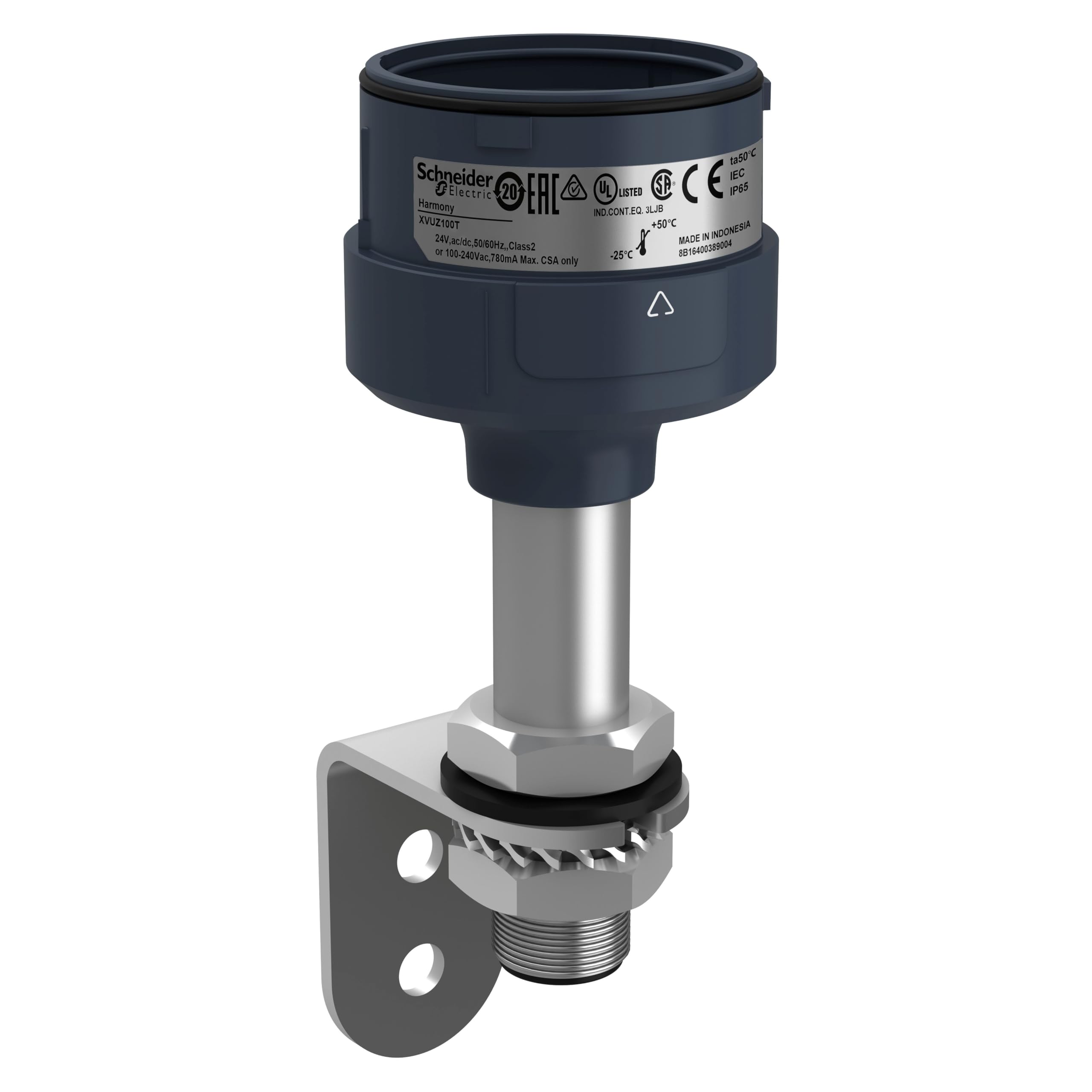 Base avec tube 100mm et fixation AB pour montage stable