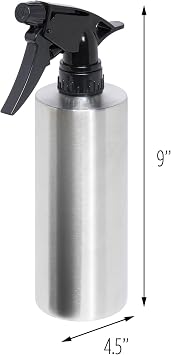 Honey Can Do 14oz SS Spray Bottle KCH-01085 Silver