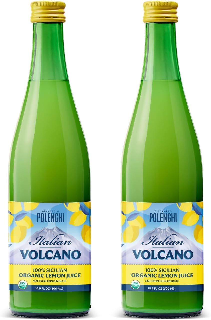 Lemon Juice 500 ml (16.9 Fl Oz (Pack of 2))