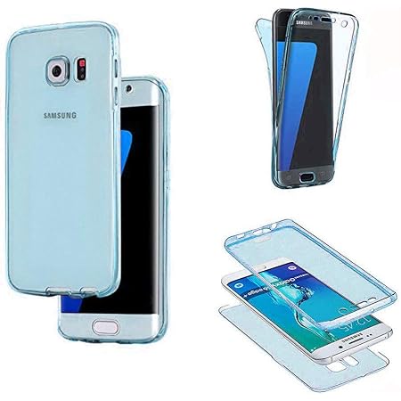 Amazon Co Jp Samsung S7 Edge Sevenpandaのフロントとリア用透明tpuケースsamsung S7 Edge用tpuシリコンケースウルトラスリムフィット360度フルボディソフトラバーゲル耐衝撃保護シェル ブルー 家電 カメラ Amazon Co Jp Samsung S7 Edge Sevenpandaのフロントとリア用透明tpuケースsamsung S7 Edge用tpuシリコンケースウルトラスリムフィット360度フルボディソフトラバーゲル耐衝撃保護シェル ブルー 家電 カメラ
