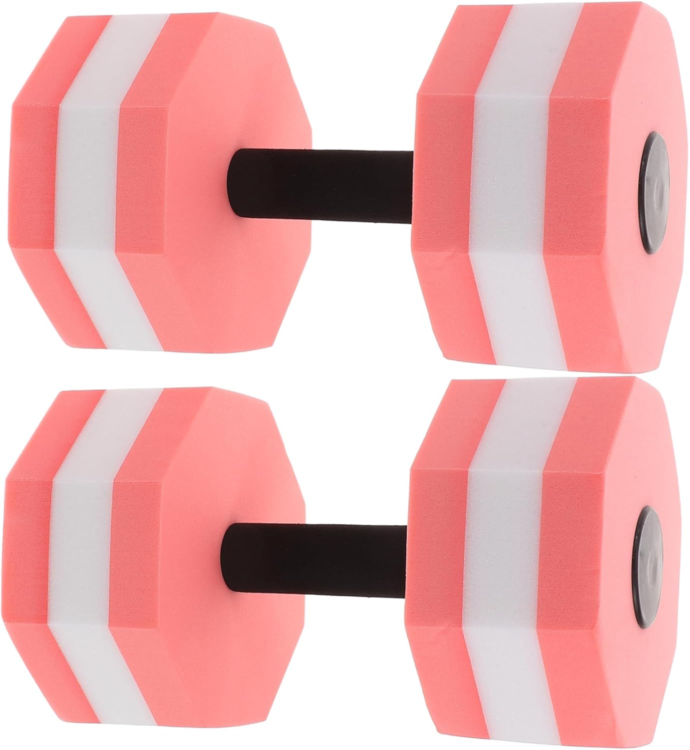 1Pair Eva Dumbbells for Water Aerobics Octagonal Fitness Weights for Pool Exercise Enhance Muscle Strength Endurance Durable Eva Material for Aquatic Training