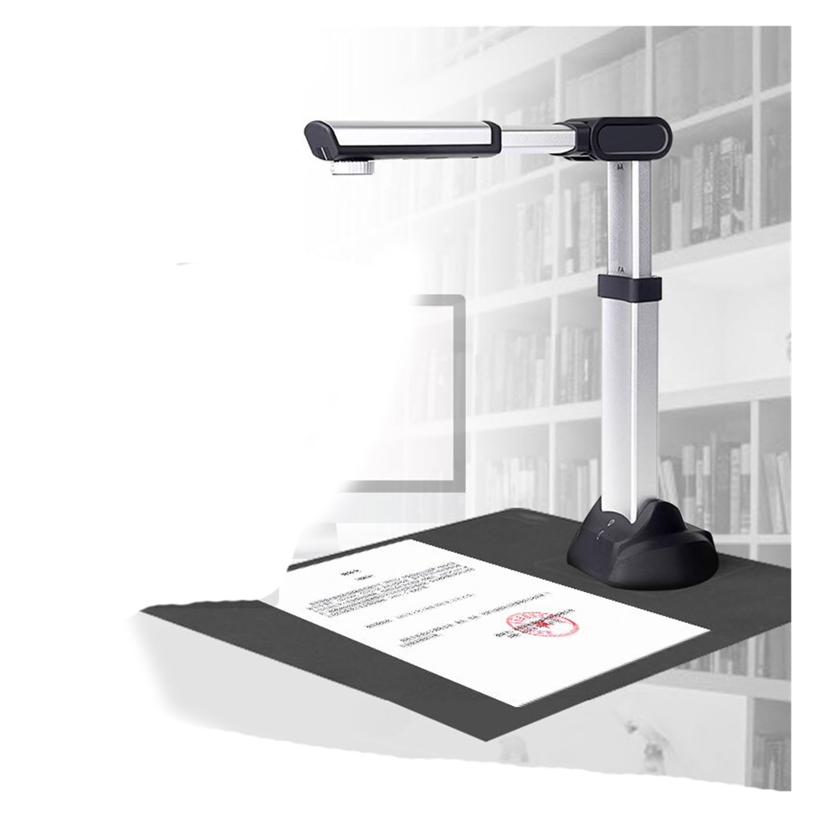 Scanner per Documenti, Scanner for documenti con visualizzatore di fotocamera OCR for insegnare scanner USB in formato A4 HD 13-25MP for PC portatili(15MP A3 OCR)