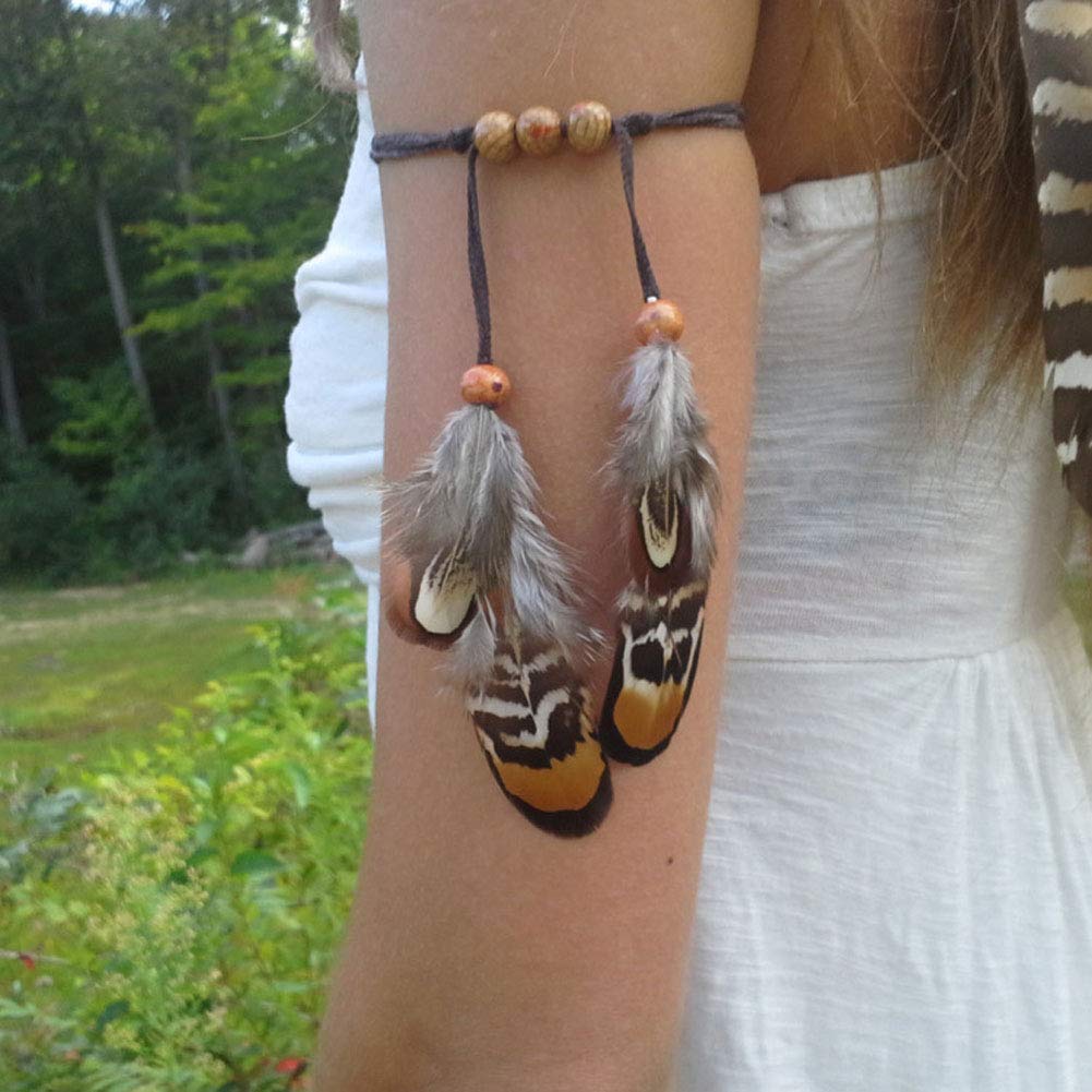 Amazon.com: Numblartd Set of 2 Handmade Bohemian Hippie  display picture 3