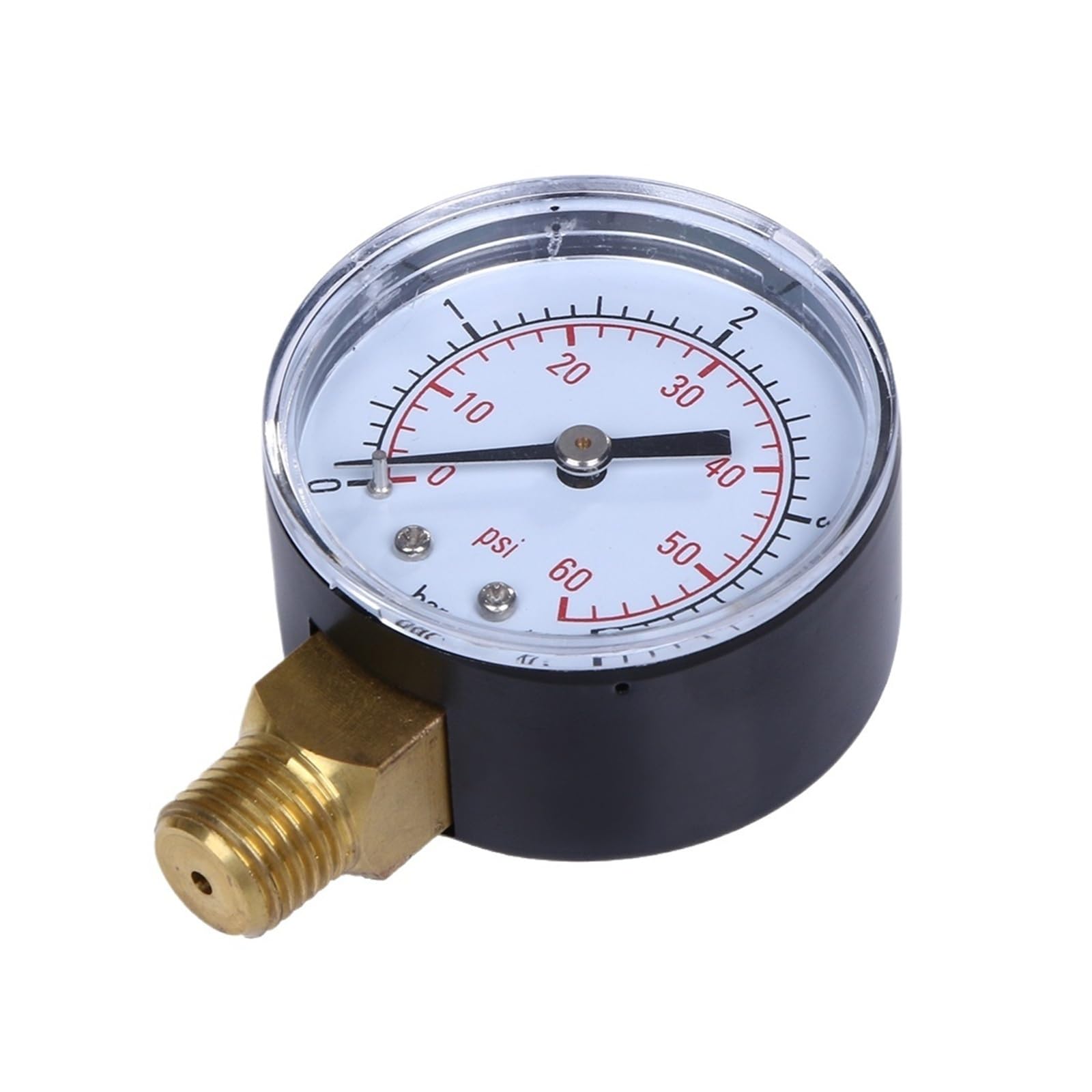 Manomètre hydraulique pour pompe à eau de natation et aquarium