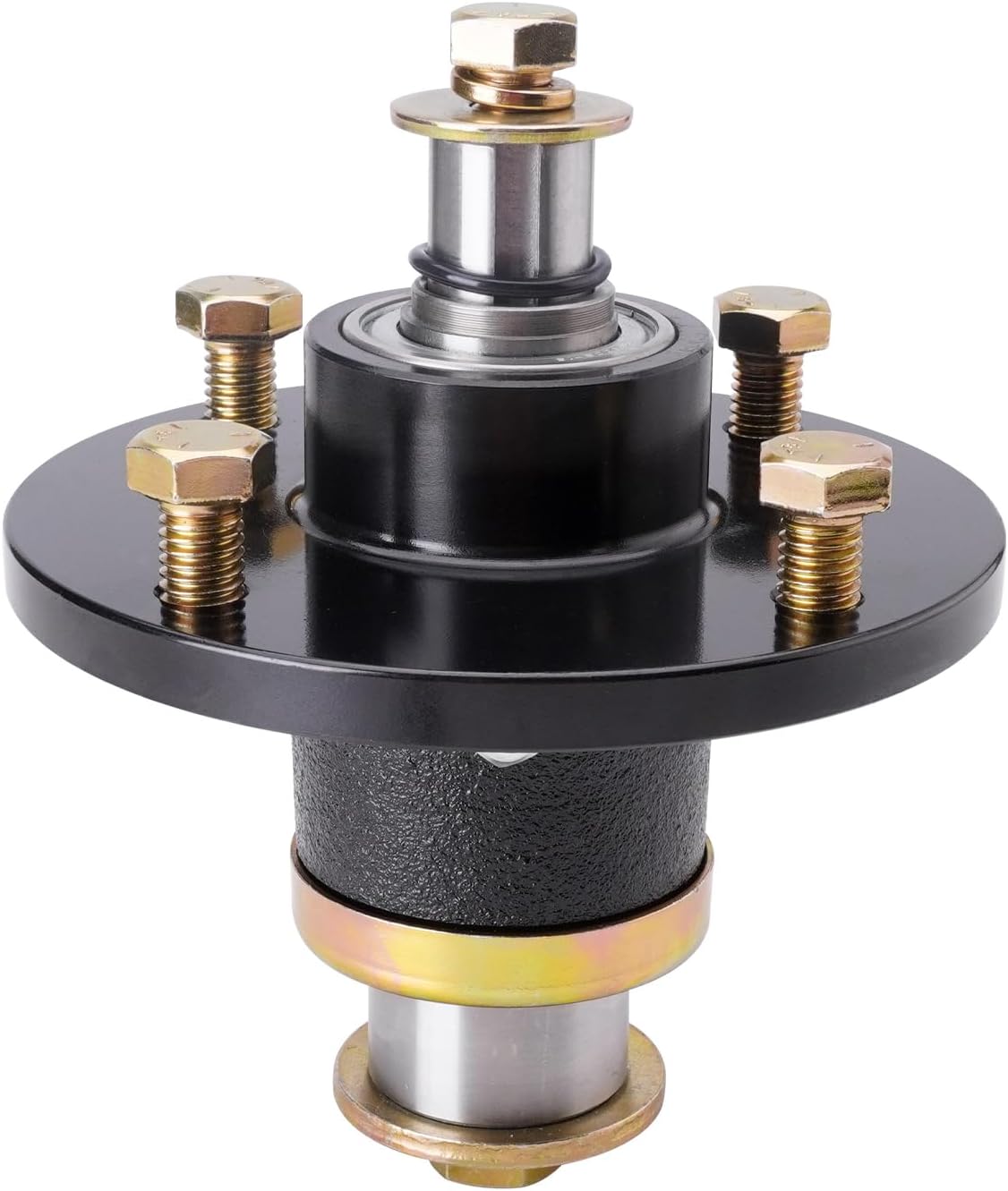 Mower Spindle Assembly Replaces Hustler 350595 Compatible with Super Z ATZ with 52" 60" 72" Decks, Includes Grease Zerk
