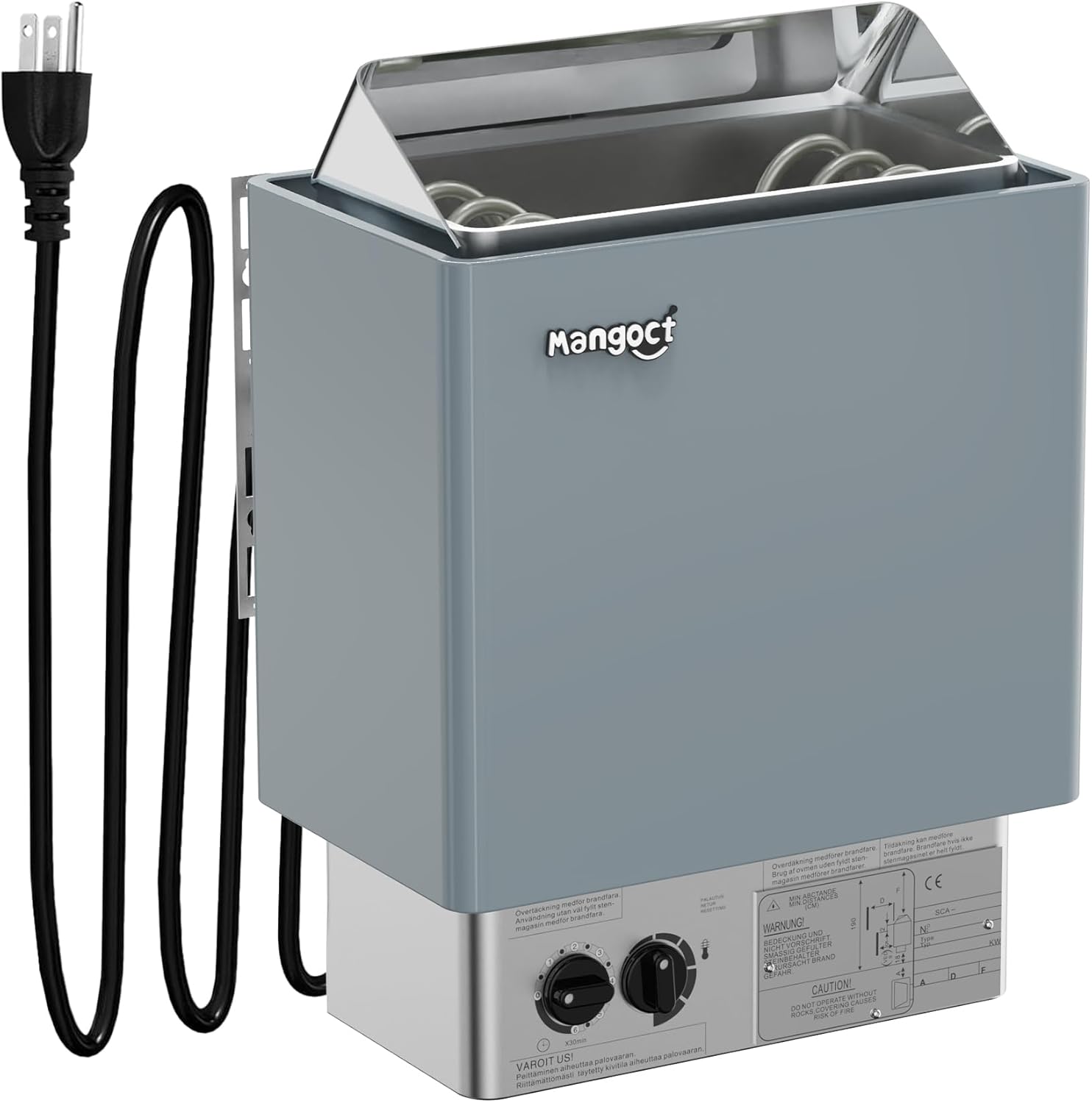 2kW Plug-and-Play Sauna Heater with 110V