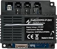 Vista 2 de 2.4G Bluetooth Control remoto y JR1932RX-P-24V Receptor Control Box Mother Board para niños Ride On Car Powered Wheels Piezas de repuesto